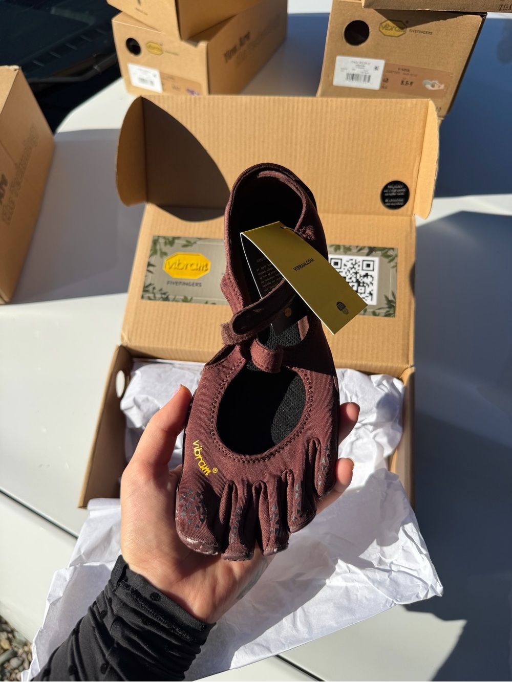 Vibram v soul FiveFingers Burgundy brown